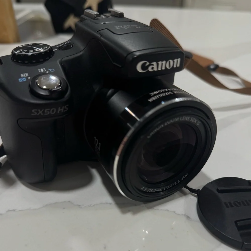 Canon PowerShot SX50 HS Black Digital Camera